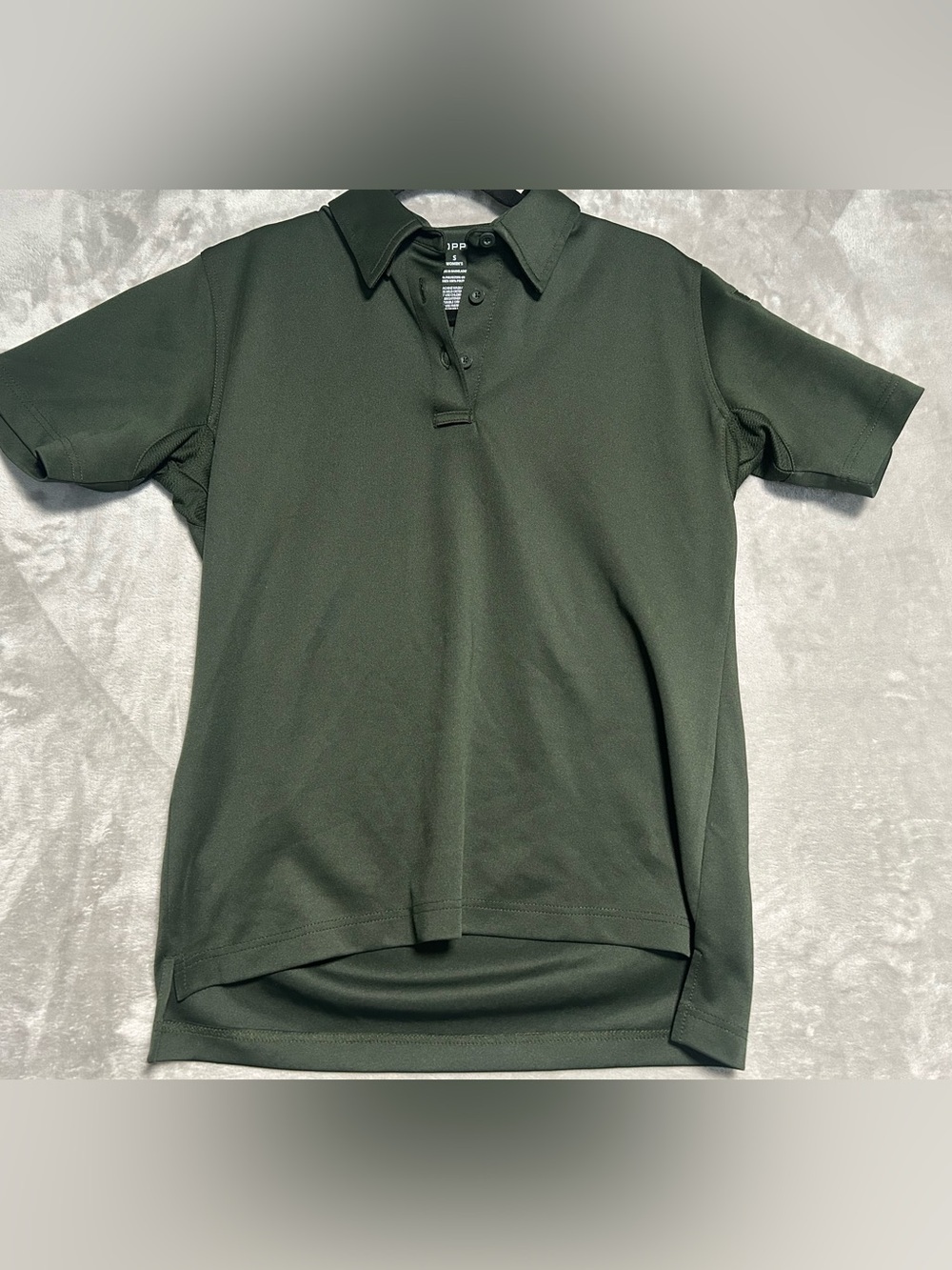 Propper Uniform Polo Shirt Women’s Small Forest Green Collared